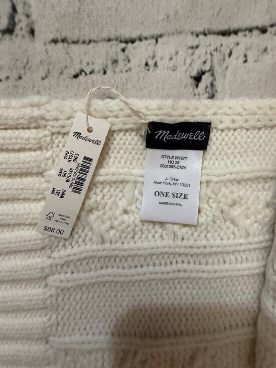 Madewell Cashmere Wool Beanie Scarf Set main image 12